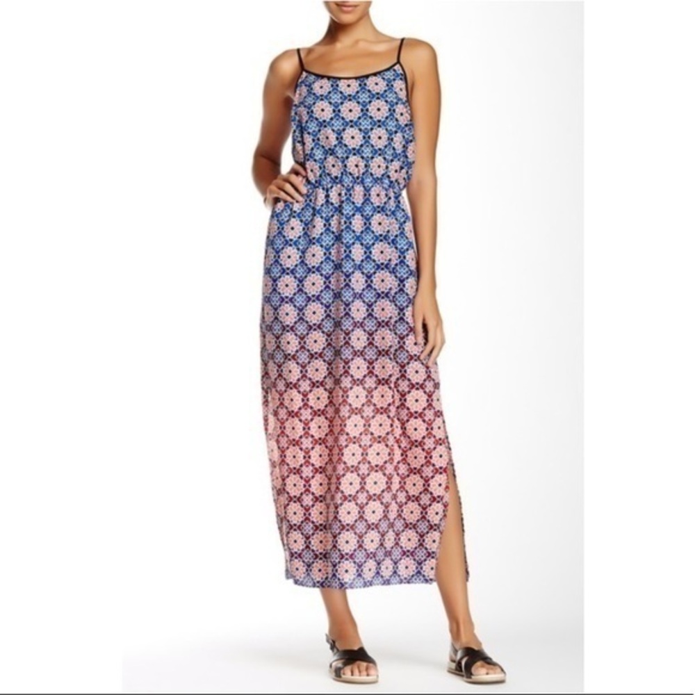 Vince Camuto Moroccan Tile Maxi dress